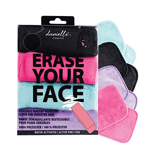 Make-up Removing Cloths 4 Count, Erase Your Face By Danielle Enterprises Ente...