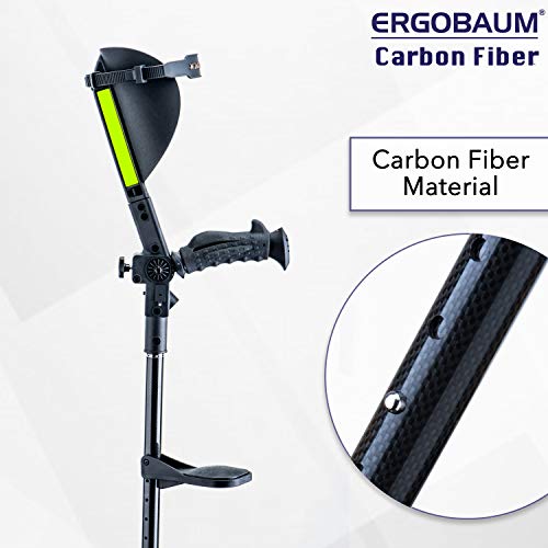 Ergobaum® Black Mamba by Ergoactives. 1 Pair (2 Units) of Ergonomic Forearm C...