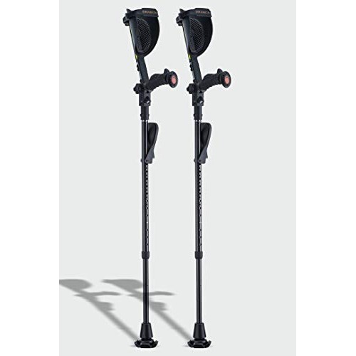 Ergobaum® Black Mamba by Ergoactives. 1 Pair (2 Units) of Ergonomic Forearm C...