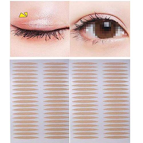 800 Pcs Makeup Breathable Lace Eyelid Tape Invisible Single Side Double Eyeli...