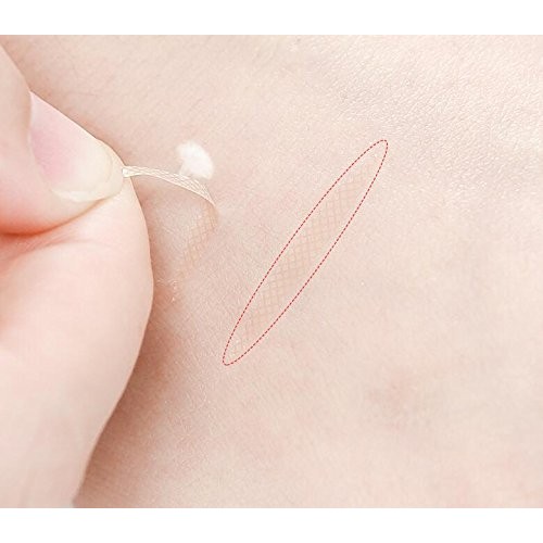 800 Pcs Makeup Breathable Lace Eyelid Tape Invisible Single Side Double Eyeli...