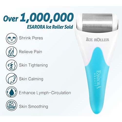 ESARORA Ice Roller for Face & Eye, Puffiness, Migraine, Pain Relief and Minor...
