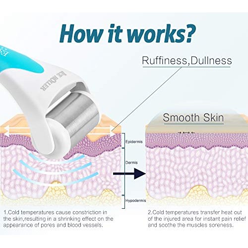 ESARORA Ice Roller for Face & Eye, Puffiness, Migraine, Pain Relief and Minor...