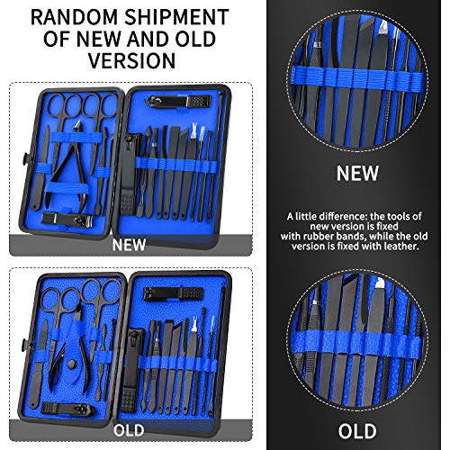 Manicure Set, ESARORA 18 In 1 Stainless Steel Professional Pedicure Kit Nail ...