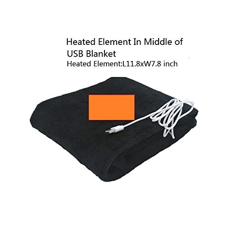 USB Electric Heating Cushion Heated Pad USB Blanket for Cold Therapies Relief...