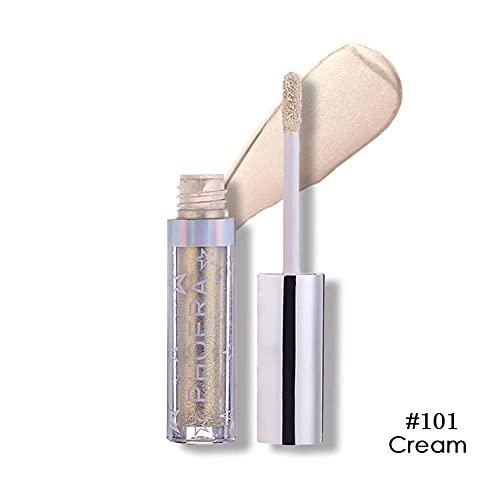 Glitter Eyeshadow，Makeup For Eyes Liquid Shimmer Sparkle Glow Light Colors P...