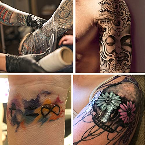 Tattoo Aftercare Bandage Waterproof | 6 in x 2 yd |-Clear Skin Protection Tap...