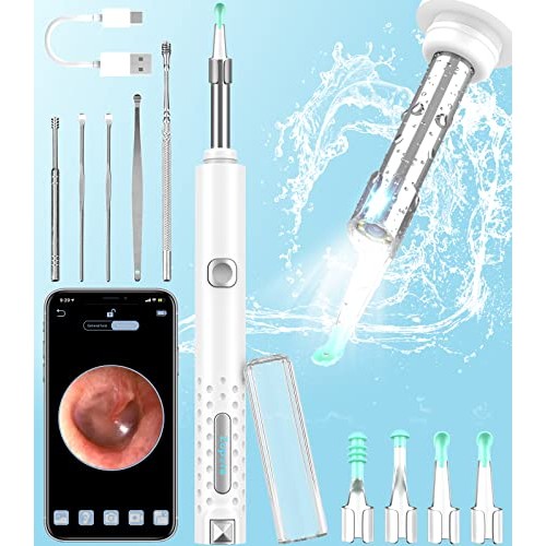 Ear Wax Removal Tool Camera,Ear Cleaner Camera Kit,Spade Ear Cleaning,1920P H...