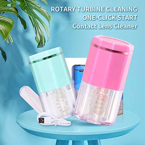 Portable Contact Lens Cleaner,Esojiliya Contact Lens Cleaning Machine with US...