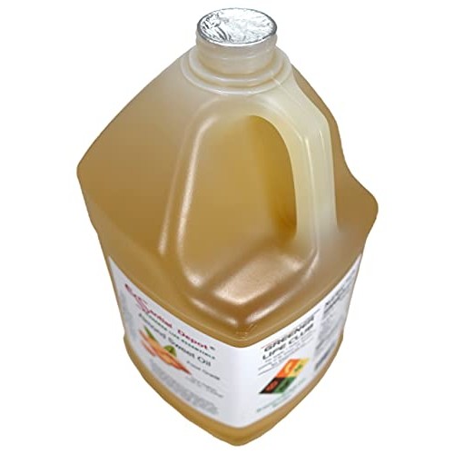 Almond Sweet Oil - 2 Gallons - 128 oz per container - safety sealed HDPE cont...