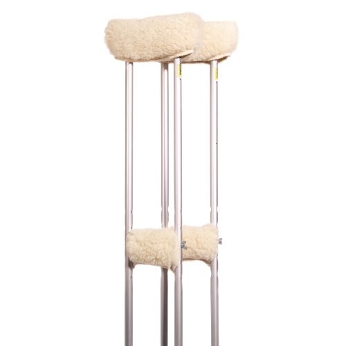 Essential Medical Supply Sheepette Crutch Covers
