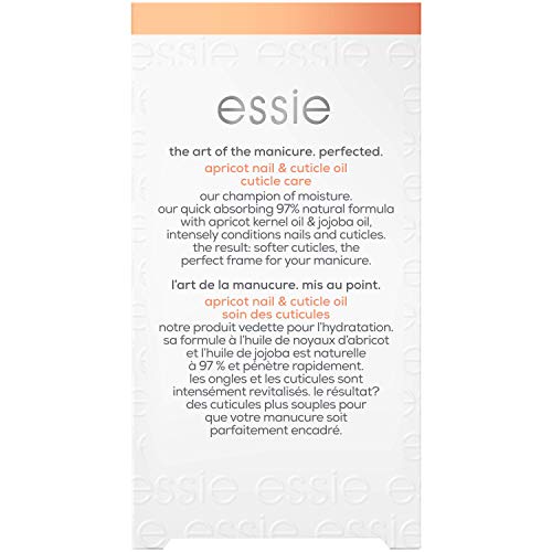 essie Cuticle Care Apricot Nail & Cuticle Oil, 0.46 Ounce