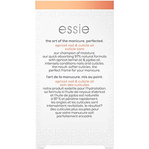 essie Cuticle Care Apricot Nail & Cuticle Oil, 0.46 Ounce