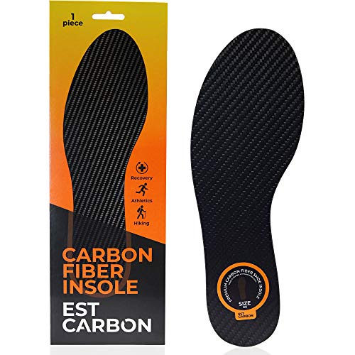Carbon Fiber Insole, 1 Piece, Shoe Insert, Rigid - Strong, Orthotic Shoe Stif...