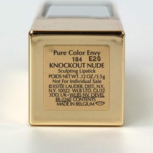 Estee Lauder Pure Color Envy Sculpting Lipstick #184 Knockout Nude, Full Size...