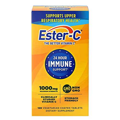 Ester-C Vitamin C, 1,000 mg, 120 Coated Tablets