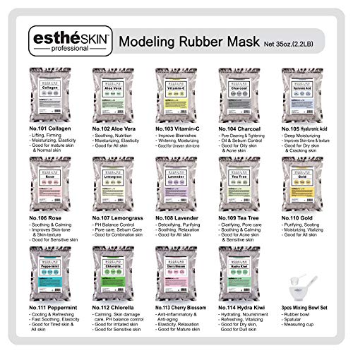 estheSKIN Peel Off Type Modeling Mask Powder for Facial, Skin Care, Professio...