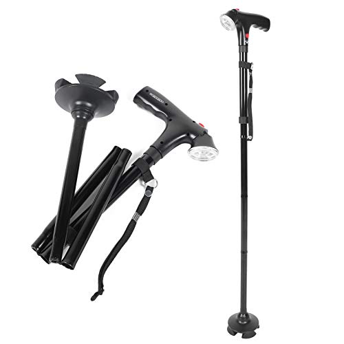 Estink Crutches Multifunctional Walking Stick for The Elderly Smooth Surface,...