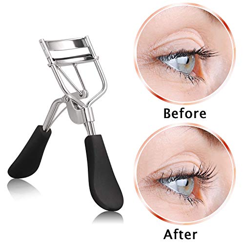 ETEDES Eyelash Curler,Mini Eyelash Curler Kit With 2 Styles Of Eyelash Curler...