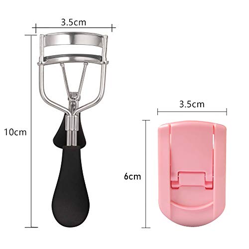 ETEDES Eyelash Curler,Mini Eyelash Curler Kit With 2 Styles Of Eyelash Curler...