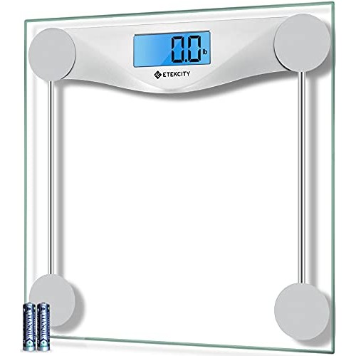 Etekcity Digital Body Weight Bathroom Scale, Large Blue LCD Backlight Display...