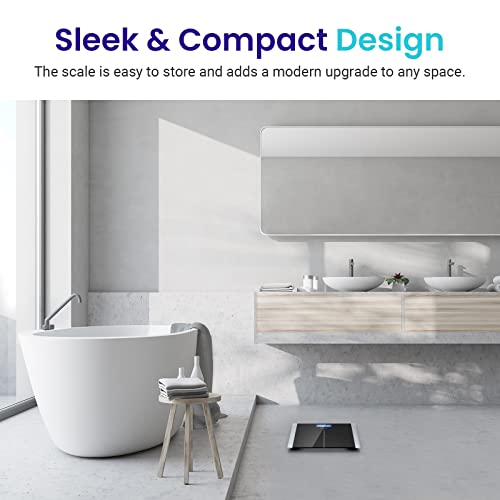 Etekcity Digital Body Weight Bathroom Scale with Step-On Technology, 400 Lb