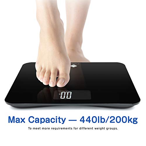 Etekcity High Precision Digital Body Weight Bathroom Scale with Ultra Wide Pl...