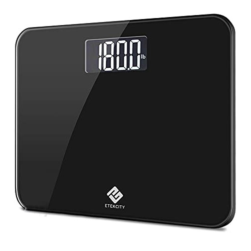 Etekcity High Precision Digital Body Weight Bathroom Scale with Ultra Wide Pl...