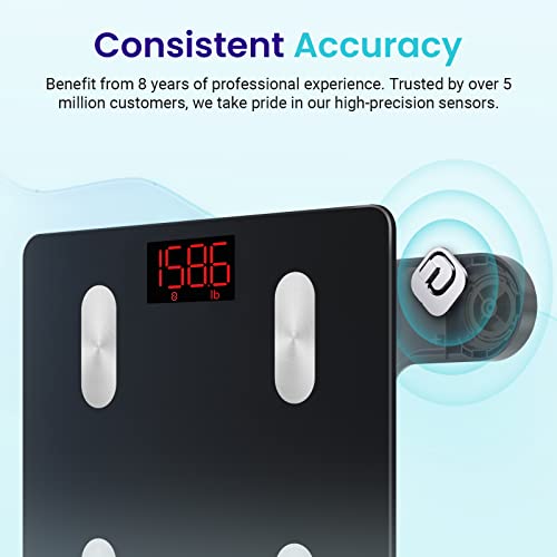 Etekcity Scales for Body Weight, Bathroom Digital Weight Scale for Body Fat, ...