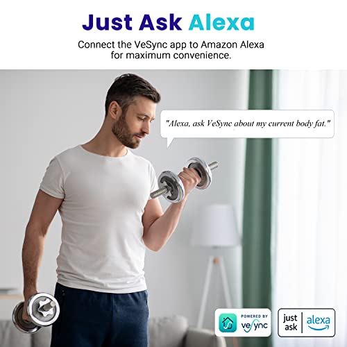 Etekcity Scales for Body Weight, Bathroom Digital Weight Scale for Body Fat, ...