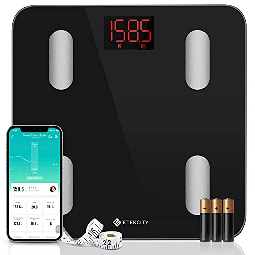 Etekcity Scales for Body Weight, Bathroom Digital Weight Scale for Body Fat, ...