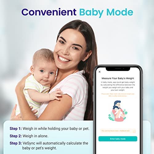 Etekcity Scales for Body Weight Bathroom Digital Weight Scale for Body Fat, S...