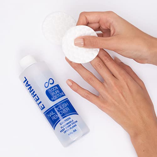 Eternal 100% Pure Acetone – Quick Professional Ultra-Powerful Nail Polish Rem...