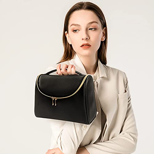 Travel Makeup Bag, Ethereal Cosmetic Bag for Women Large Capacity Makeup Orga...