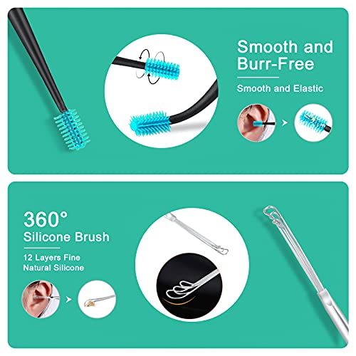 Ear Vacuum Ear Wax Vacuum Suction, Electric Ear Wax Sucker Removal Cleaner wi...