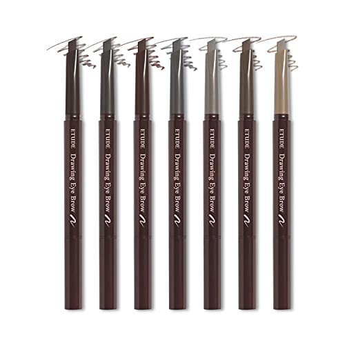 ETUDE Drawing Eye Brow 0.25g #4 Dark Grey 21AD | Long Lasting Eyebrow Pencil ...