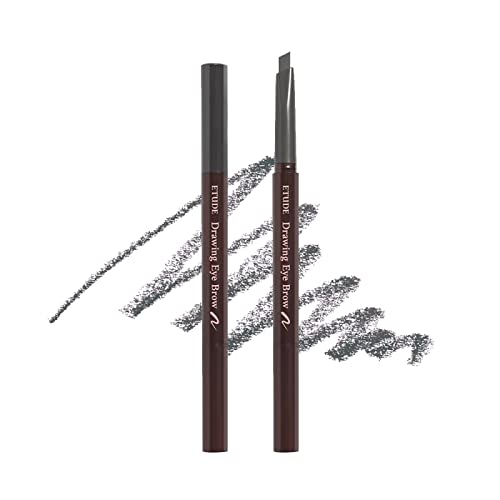ETUDE Drawing Eye Brow 0.25g #4 Dark Grey 21AD | Long Lasting Eyebrow Pencil ...