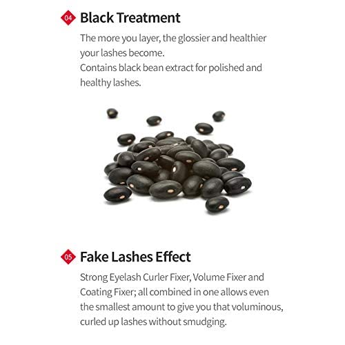 ETUDE HOUSE Dr. Mascara Fixer For Perfect Lash 01 (Natural Volume Up) | Long-...