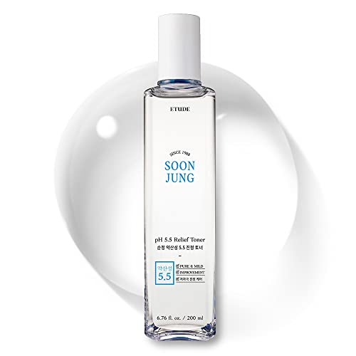 ETUDE HOUSE Soonjung pH5.5 Relief Toner 200ml (New Version) | Skin Care Solut...
