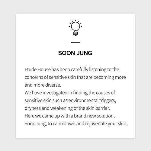 ETUDE SoonJung 2x Barrier Intensive Cream 60ml (21AD) | Hypoallergenic Shea B...
