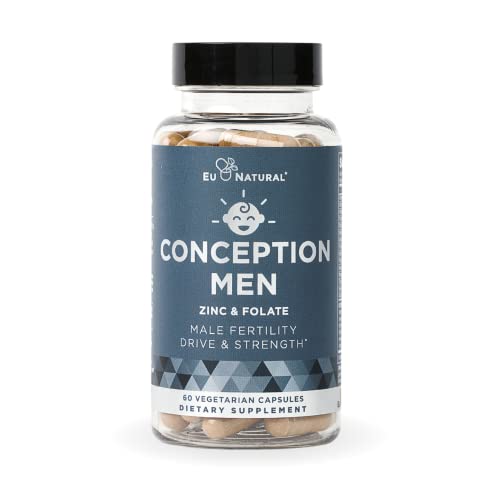 Conception Men Fertility Vitamins – Male Optimal Count, Sperm Motility Streng...