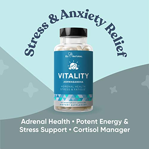 Vitality Adrenal Support, Cortisol Manager, Fatigue Fighter – Stress Relief, ...