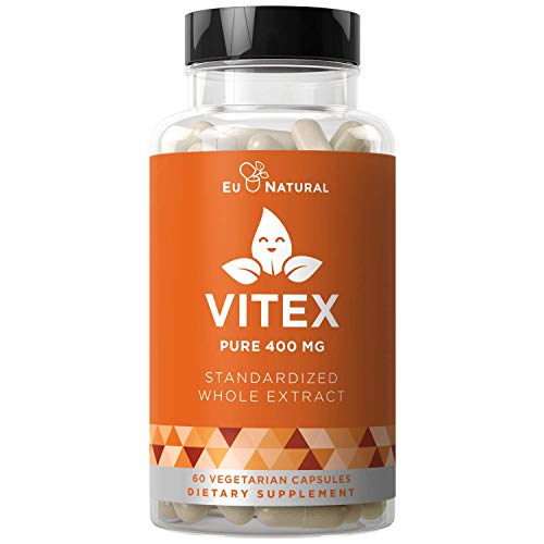Vitex Pure 400 Mg Chasteberry – Natural PMS Support, Balance Hormones, Regula...
