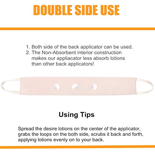 EUPHNY Self Back Lotion Applicators - Lotion Applicators for Your Back Microf...