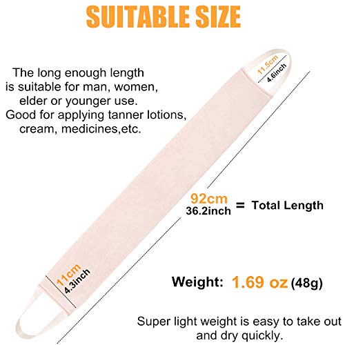 EUPHNY Self Back Lotion Applicators - Lotion Applicators for Your Back Microf...