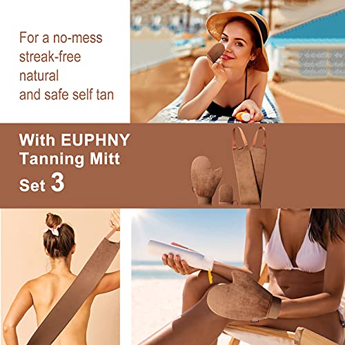 EUPHNY Self Tanner Mitt - Tanning Mitten with 【US Patent】 Self Tanning Mitt...
