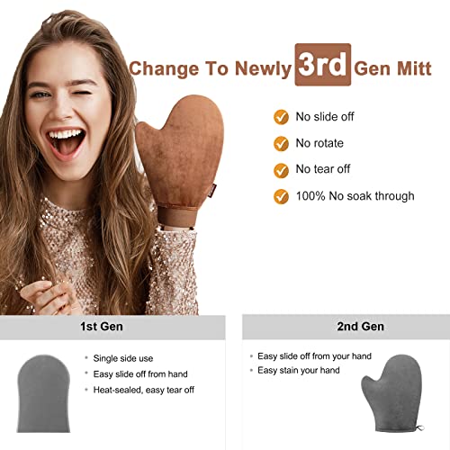 EUPHNY Self Tanner Mitt - Tanning Mitten with 【US Patent】 Self Tanning Mitt...