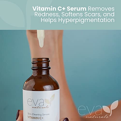 Eva Naturals Vitamin C Serum Plus 2% Retinol, 3.5% Niacinamide, 5% Hyaluronic...