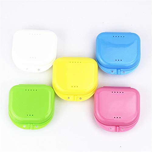 EvaGO Retainer Box Orthodontic Dental Retainer Box Retainer Case for Denture ...