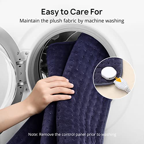 Heating Pad for Back Pain Relief, Cramps Neck& Shoulders, EVAJOY 33''×17'' Ex...